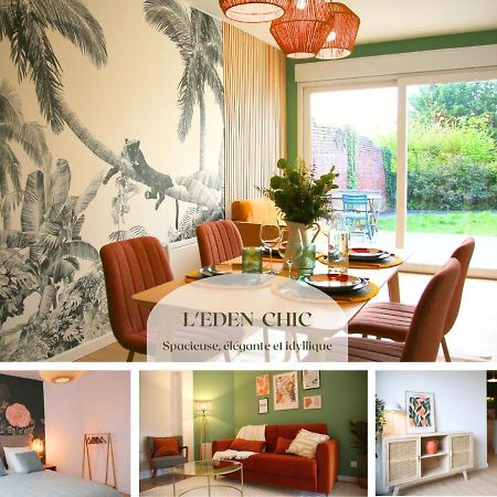 L'Eden Chic - Balneo - Jardin - Parking Gratuit Apartment Arras Bagian luar foto