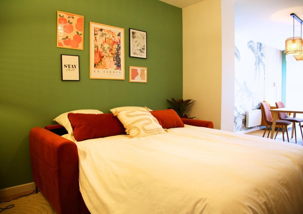 L'Eden Chic - Balneo - Jardin - Parking Gratuit Apartment Arras Bagian luar foto
