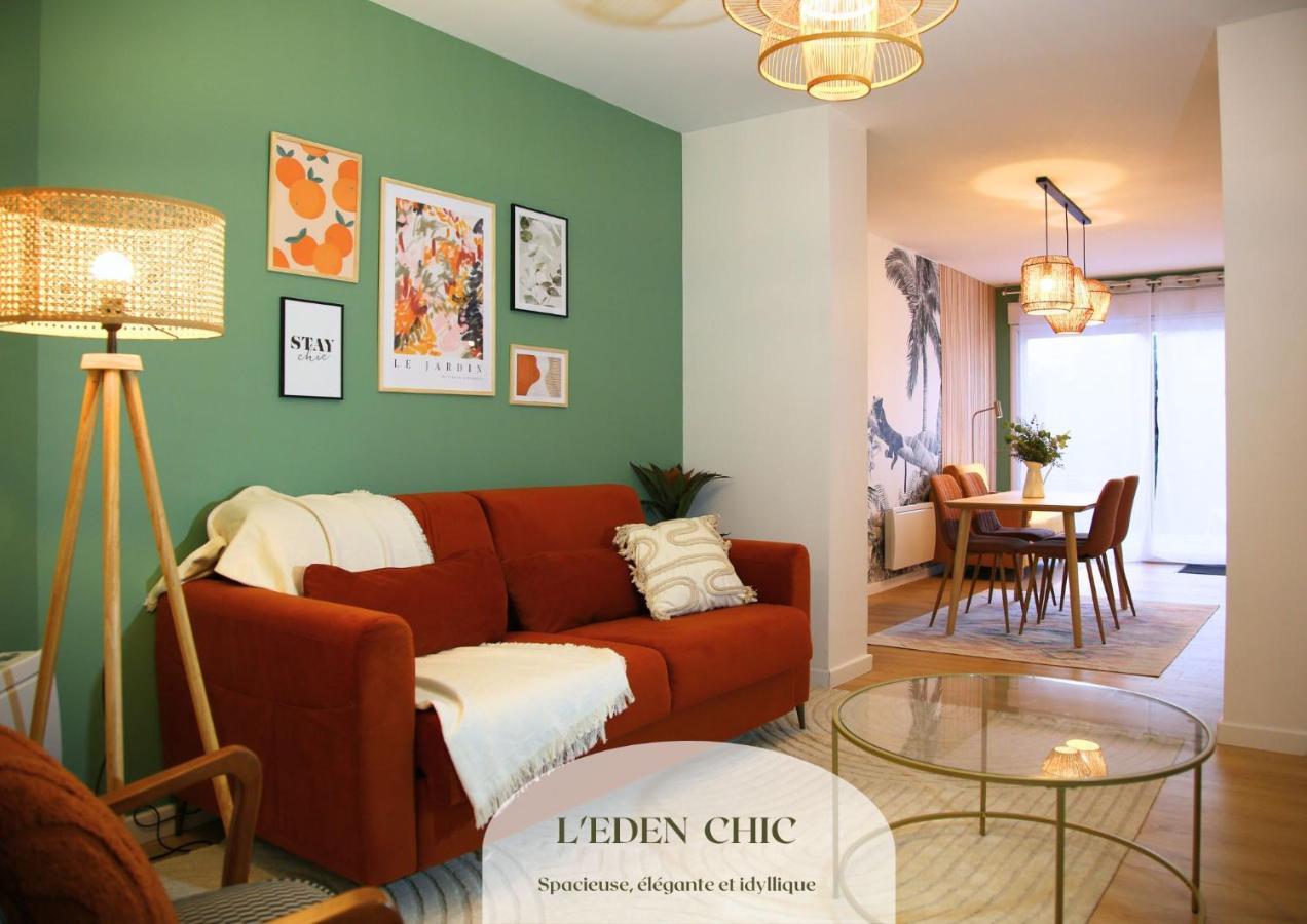 L'Eden Chic - Balneo - Jardin - Parking Gratuit Apartment Arras Bagian luar foto